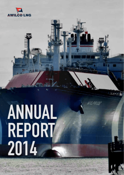 Awilco LNG ASA Annual Report 2014