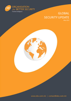 Global Security Update - Intermicronational World