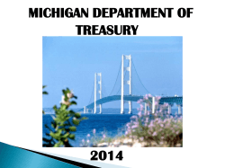 Michigan Tax workshop presentation
