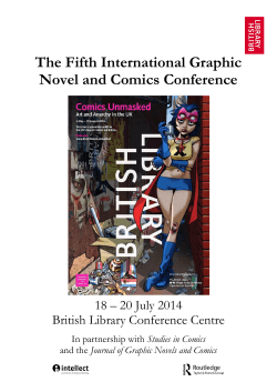 British Library, London 2014 - The International Comics & Graphic
