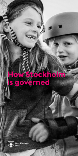 How Stockholm is governed