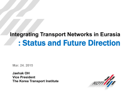 Keynote speech - International Transport Forum