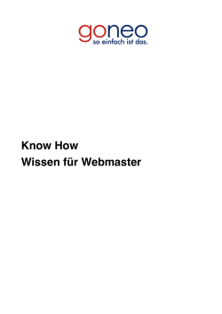 Know How Wissen fÃ¼r Webmaster