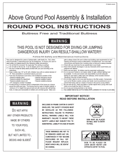 Solstice Round Installation Guide - International Pool & Spa Centers