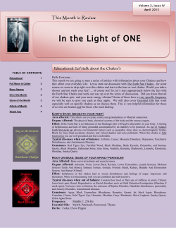 04/2015 News - In the Light of One
