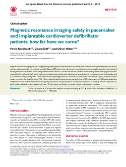 Magnetic resonance imaging safety in pacemaker and implantable