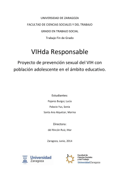 VIHda Responsable - Repositorio Institucional de Documentos