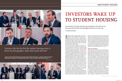 `Investors like the fact that the student housing sector is driven by