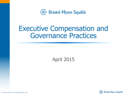 Executive Compensation and Governance Practices - Bristol