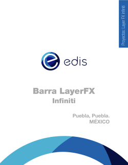 Barra LayerFX - EDIS Interactive