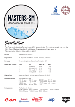 inbjudan Masters 2014_engelska.indd