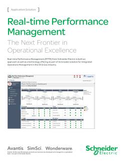 Real-Time Performance Management Solution
