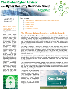 The Difference Between Compliance and Cyber Security