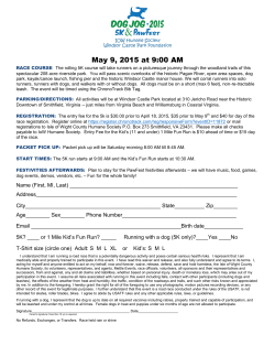 Mettle Events Race Registration Form