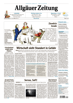 AllgÃ¤uer Zeitung, Kempten vom 21.03.2015
