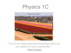 Introduction - UCSD Department of Physics