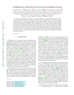 arXiv:1504.01493v1 [astro-ph.CO] 7 Apr 2015 - IPhT