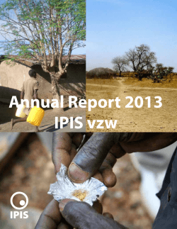 Research Programme - IPIS - International Peace Information Service