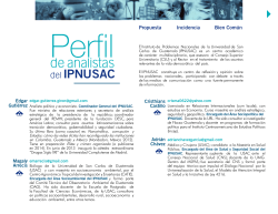 de analistas - IPNUSAC - Universidad de San Carlos de Guatemala