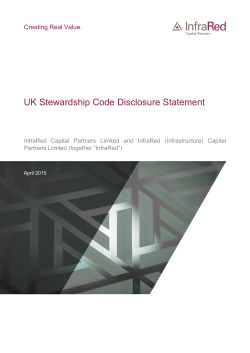 UK Stewardship Code Disclosure Statement