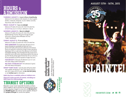 PDF Version of 2015 Preliminary Brochure