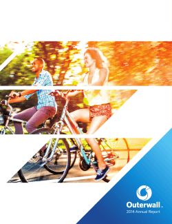 2014 Annual Report (PDF 2.58 MB) - Outerwall Inc.