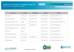 Water Auditor