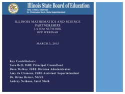 teachers - Illinois State Board of Education