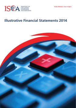 Illustrative Financial Statements 2014