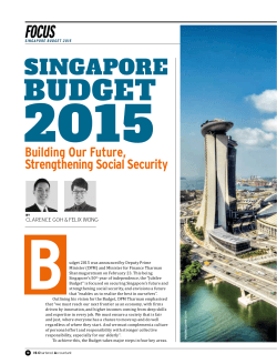 Singapore Budget 2015