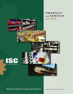 ISC Companies Capabilities Brochure