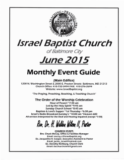 Israel Baptist Church