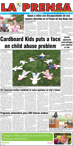 Cardboard Kids puts a face on child abuse problem