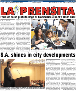 S.A. shines in city developments