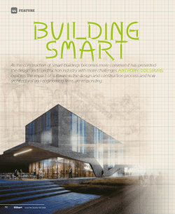 As the construction of `smart` buildings becomes more common it
