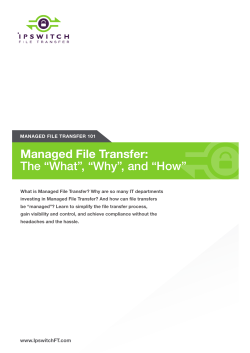 Managed File Transfer