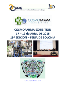 cosmofarma exhibition
