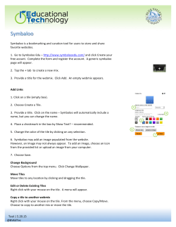 Symbaloo - Blue Valley School District