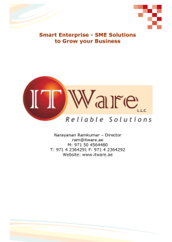 Smart Enterprise - SME Solutions to Grow your Business