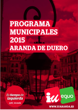 programa municipales 2015