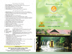 International Seminar on Science of Music_Brochure Final for Print
