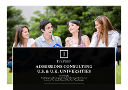 IvyPrep Admissions Consulting