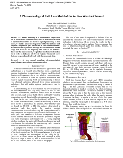 Paper Title - iWINLAB - University of South Florida