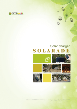 SOLARADE Brochure