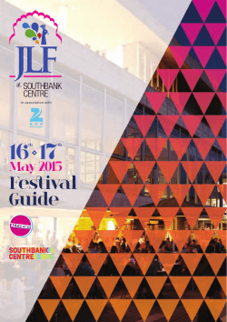 Brochure PDF - Jaipur Literature Festival