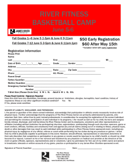 Basketball Camp Registration