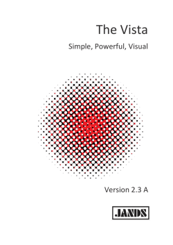 Vista v2.3 Manual