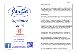Supadance Guide