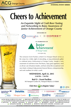 An Exquisite Night of Craft Beer Tasting and Networking to Raise
