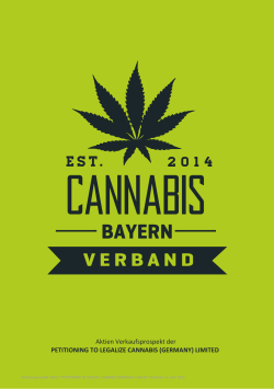 JA zu Cannabis in Bayern